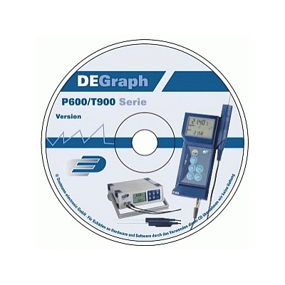 Dostmann DE-Graph Windows Software für P470/P600/P700/T900-Serie