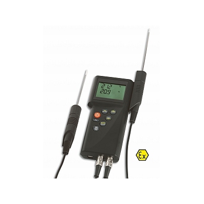 P705, 200°C ... 850°C / 0.1°, EX Thermometer, 2-Kanal