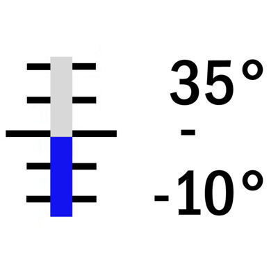 -10° +35° C / 0.2°