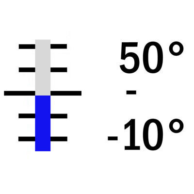 -10° +50° C / 0.5°