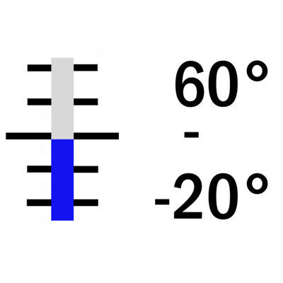 -20° +60° C / 0.2°, 305 mm