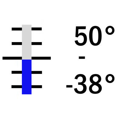 -38° +50° C / 0.2°