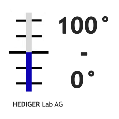 0° +100° C / 0.1°, 550 mm