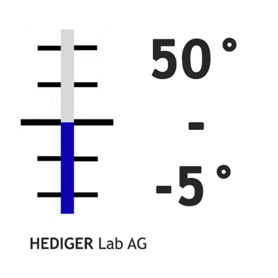 -5° +50° C / 0.2°, 350 mm