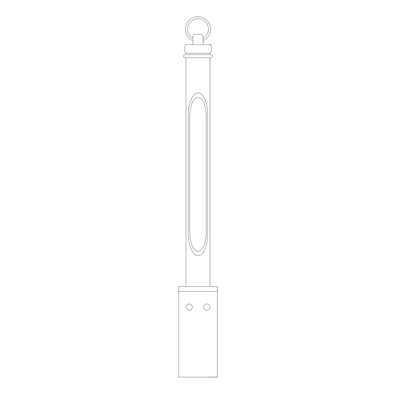 Schutzfassung Schöpfthermometer 245 mm