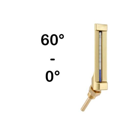 0° bis 60° C / Gewinkelt 135°