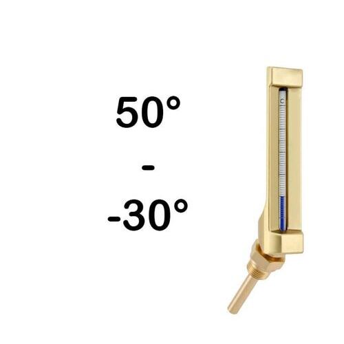 -30° bis 50° C / Gewinkelt 135°