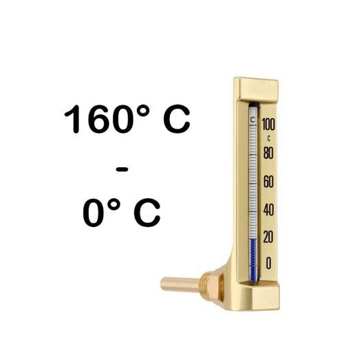 0° bis 160° C / Gewinkelt 90°