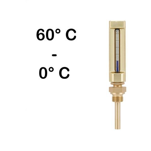 0° bis 60° C - Gerade