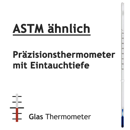 ASTM ähnliche mit Eintauchtiefe