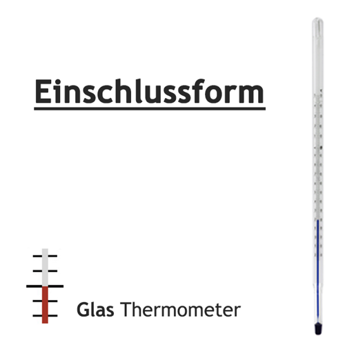 Präzisions- Einschluss Laborthermometer