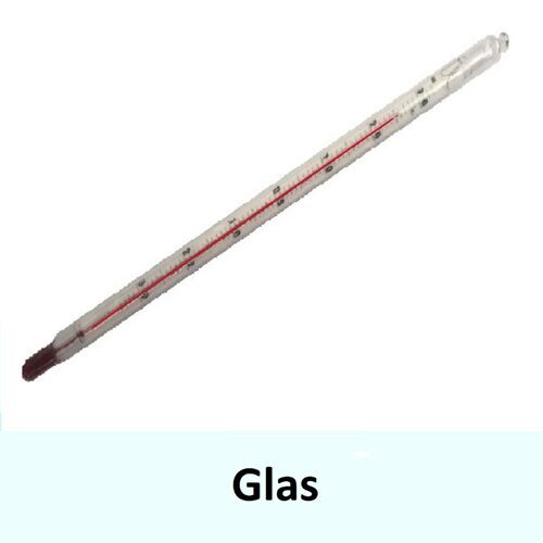 Glas - Thermometer von -100°C bis 300°C