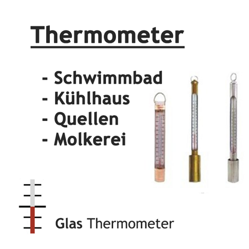 Quellen Kühlhaus Molkerei Schwimmbad Thermometer