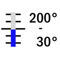 +30° +200° C / 0.5°, 415 mm