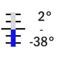 -38° +2° C / 0.1°, 401 mm