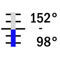 +98° +152° C / 0.2°, 410 mm