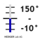 -10° +150° C / 0.5°, 350 mm