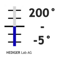 -5° +201° C / 0.2°, 550 mm